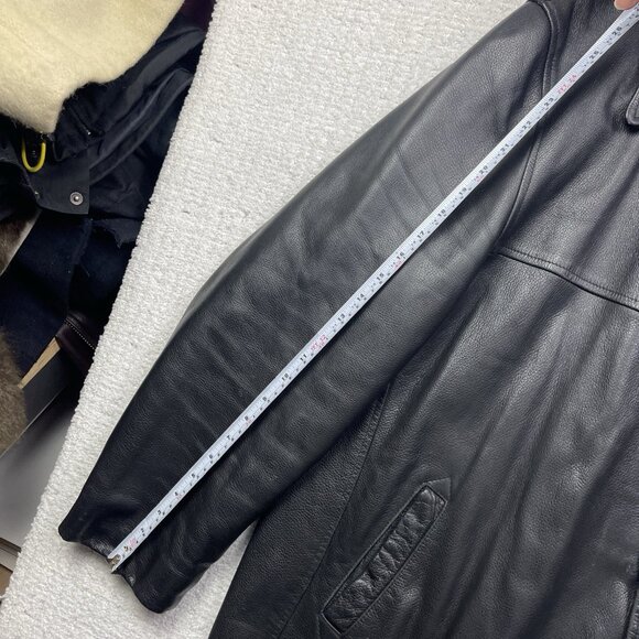 Alexander Keiths India Pale x Mondetta Mens Leather Jacket XL Canada Made Rare - Picture 7 of 16